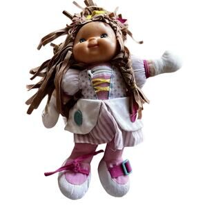 Goldberger 15" Learn to Dress Zippity Princess Doll ~ Button Snap Zip Tie Buckle